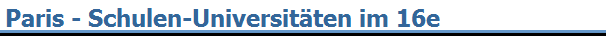 Paris - Schulen-Universit�ten im 16e