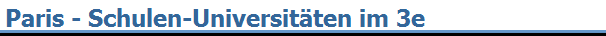 Paris - Schulen-Universit�ten im 3e