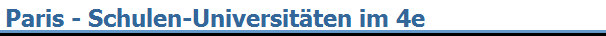Paris - Schulen-Universit�ten im 4e