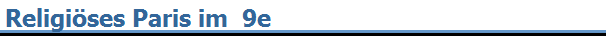 Religi�ses Paris im  9e